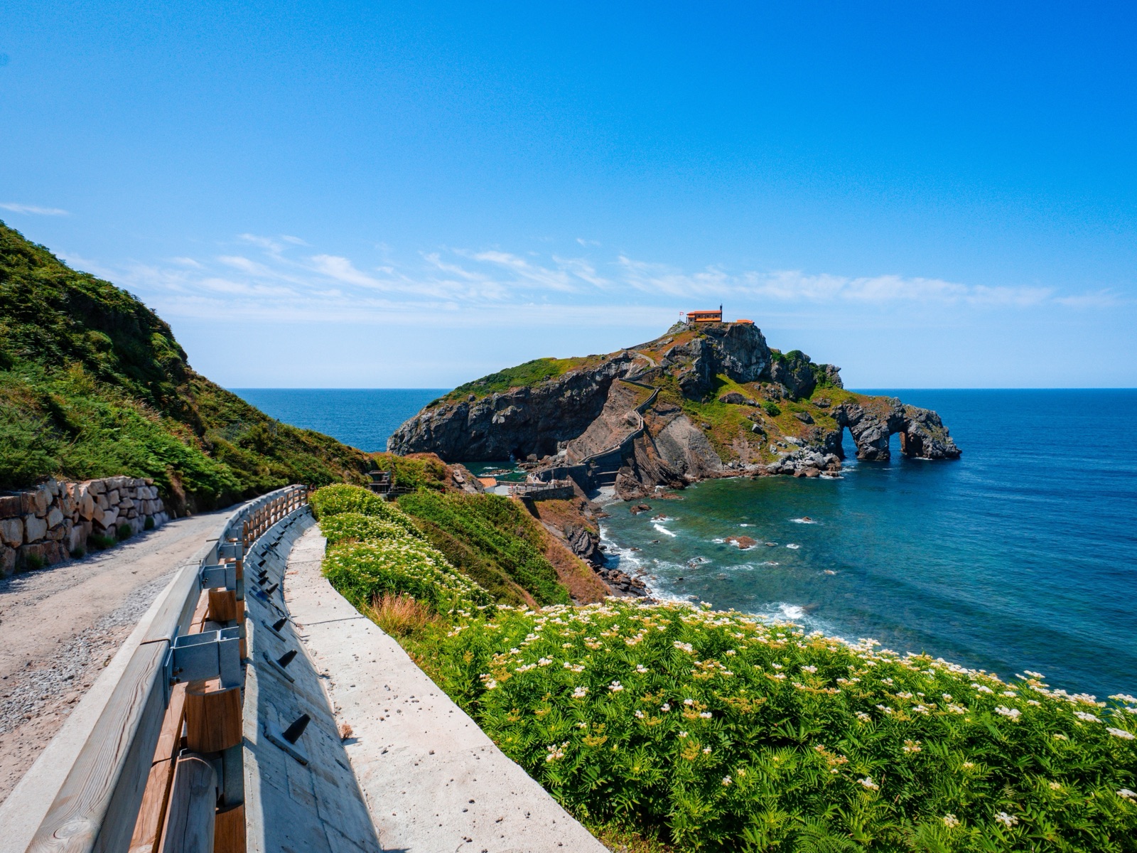 The Basque coast near Bermeo